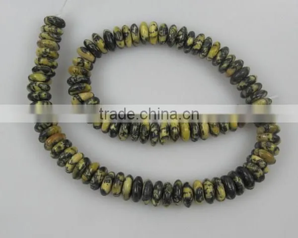 Semi Precious Gemstone Fashion Shape Natural Gemstone of Yellow Turquoise