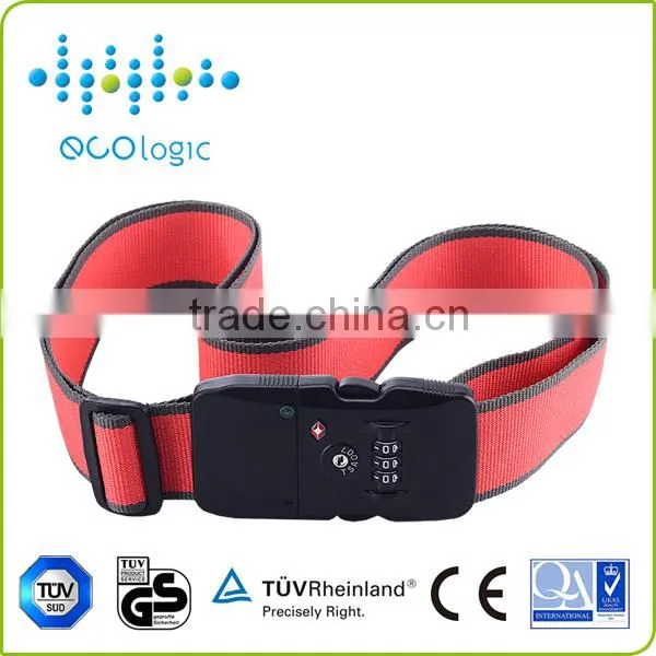 High Quality Bluetooth Locking Luggage Belt of Anti-theft Alarm With Adjustable Distance