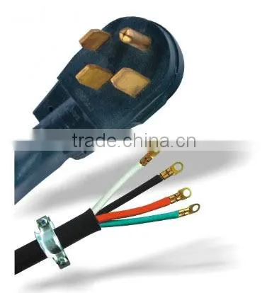 Range Cord NEMA 14-50P Plug With SRDT Cable UL CUL Approval.