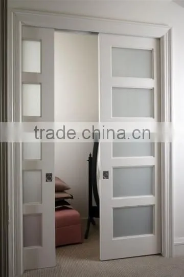 Interior Glass Wooden Door photo-3