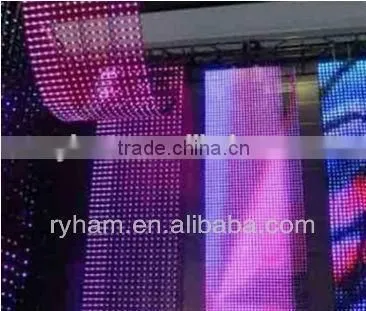 Express Magic Show Amazing Flexible Led Displays Xxx Videos / Flexible Led Curtain Displays photo-2