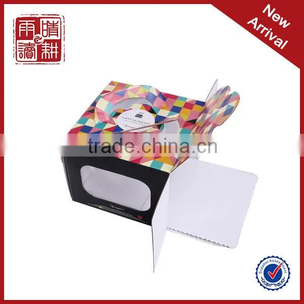 Manufacturer Custom Logo Clear Plastic Cake Box Packaging photo-4