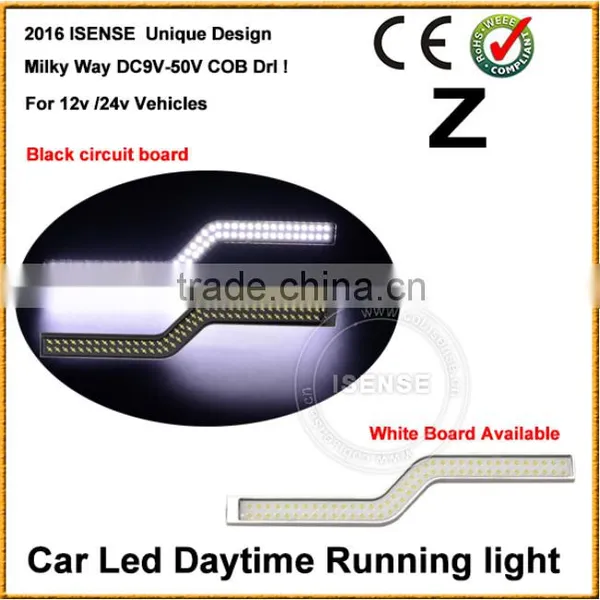 Super Bright Car LED Light COB LED DRL 100% Waterproof 12V COB Driving Light photo-2