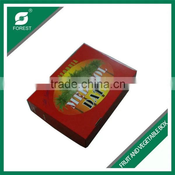 ONE TOP AND ONE BOTTOM STYLE CORRUGATED MANGO PACKING BOX FALT PACK FRUITS SHIPPING CARTONS FOR SALE photo-5
