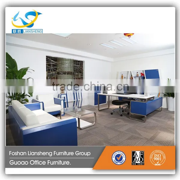 Made In China Modern Design Leather Sofa Set S002 photo-3
