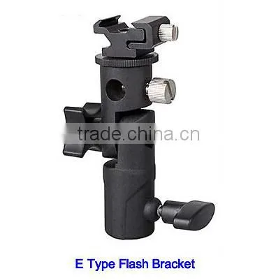 E Speedlite Flash Mount Holder For Light Stand Photo Video Studio Umbrella Hole photo-2