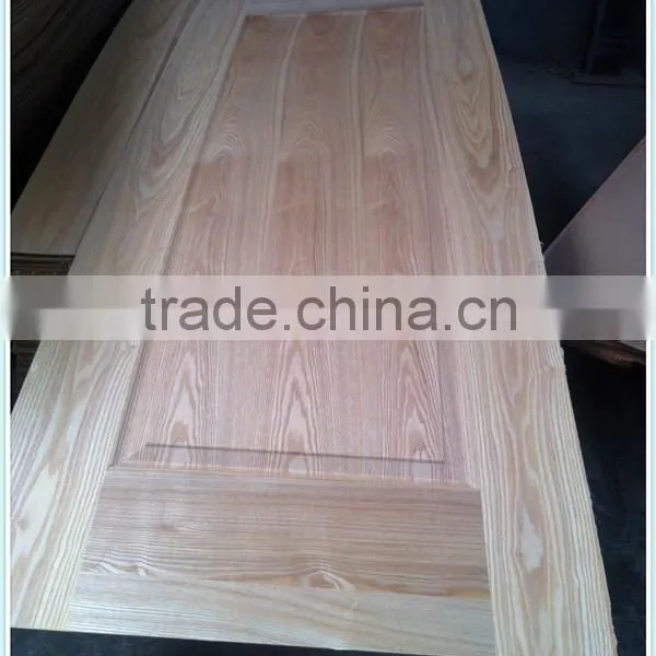 Ash Wood Veneer HDF Door Skin From China/oak Veneer Door Skin/natural Wood Cabinet Veneer Skin photo-3