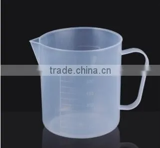 1000ml plastic beaker with comfortable handle,Laboratory Plastic Beakers