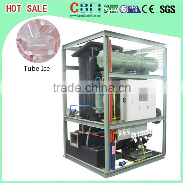 22mm 28mm 35 mm Tube Ice Maker Machine Market Popular With Ice Bin Packing photo-2