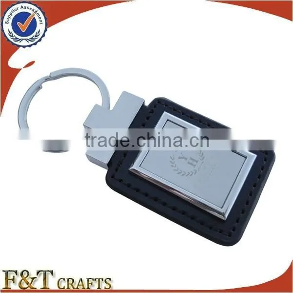 High End New Year Gift Braide Leather Keychain With Metal in Gift Box photo-3