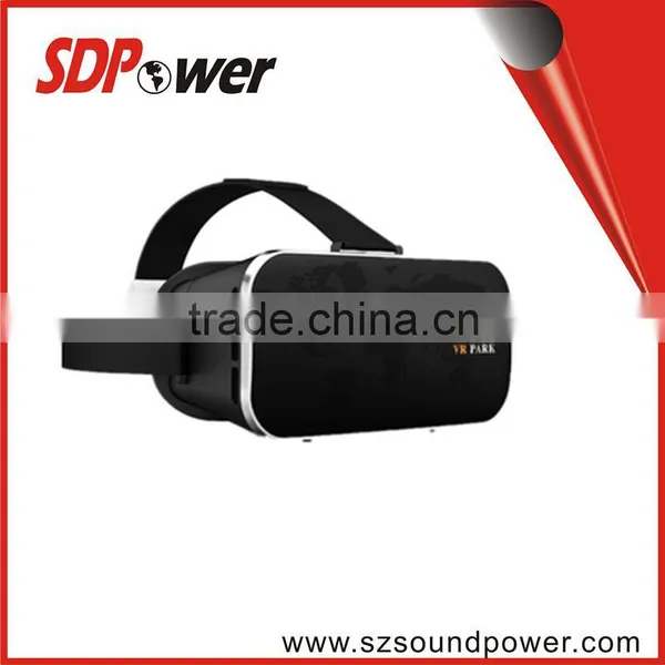 Custom Branded 3d vr Glasses Headmount Display vr Headset for 3d Games/movies