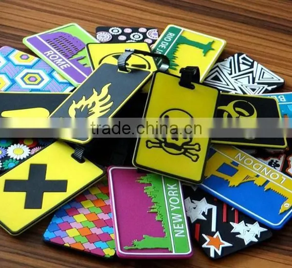 Custom Logo Gorgeous Plastic Travel Name Tag Luggage Tag photo-3