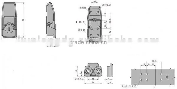 Wholesales SK3-038 Adjustable Draw Latch / Clamp Meter / Loaded Toggle Latch Hasp photo-5