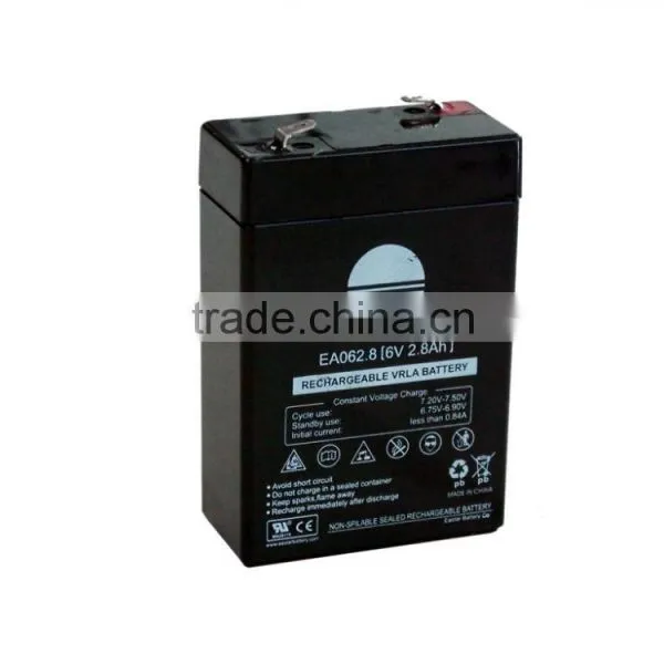 High Quality 6v 3ah Rechargeable Lead Acid Battery photo-2
