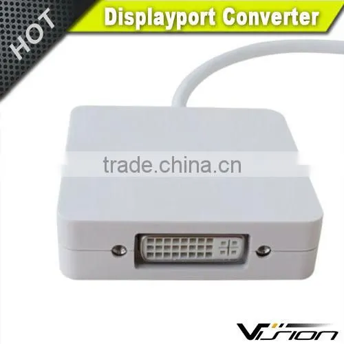 Mini DisplayPort to HDMI DVI & DisplayPort Adapter - White photo-2