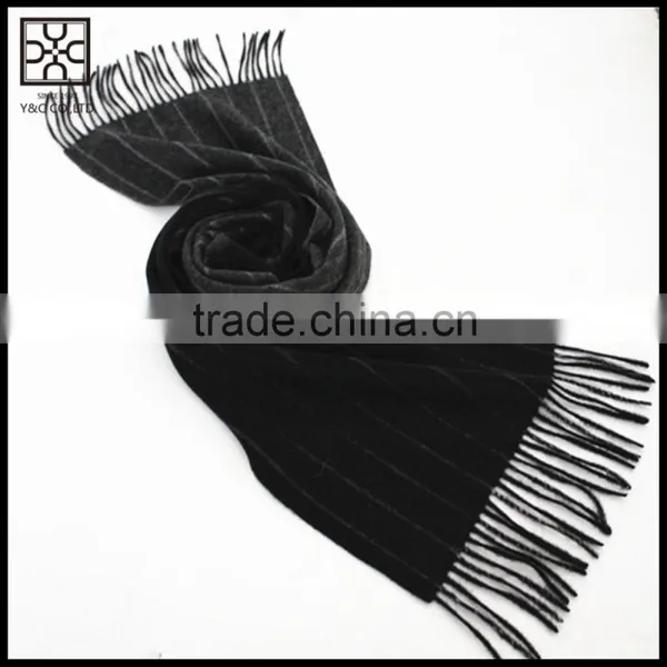 Fashion Knit Joint Wool Scarf With Fringe photo-2