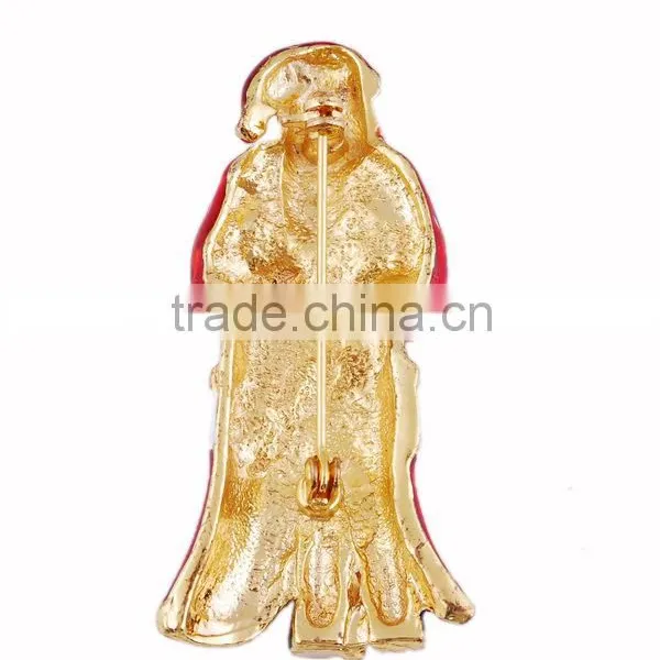 Christmas Snowman Shape Brooch for Evening Party/Xmas Gift photo-3
