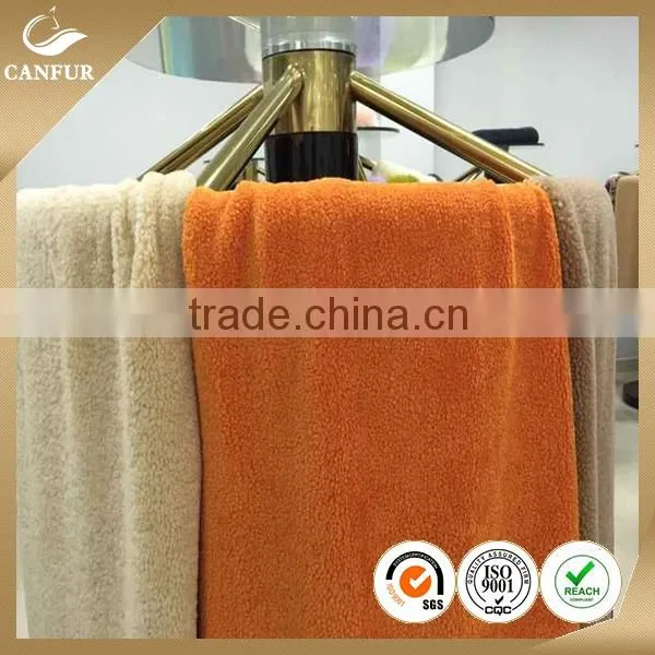100% Wool Plush Fabric for Winter Overcoat