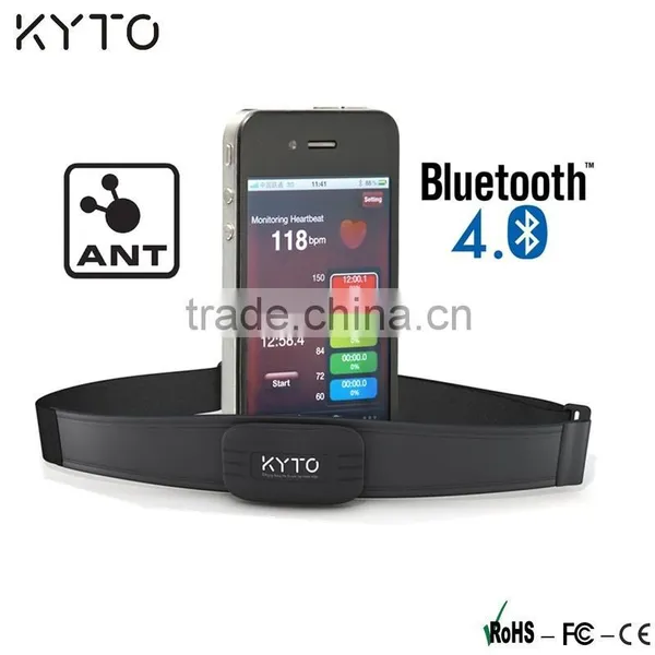 KYTO Updated ANT And Bluetooth Heart Rate Belt