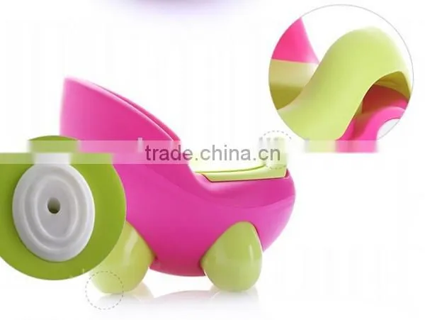 QQ Style Cheap Colorful Plastic Baby Toilet Seat Cover photo-3