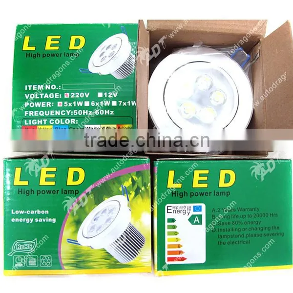 2015 Newest 5w High Power Led Ceiling Light Dome Lamp 90-240v photo-6