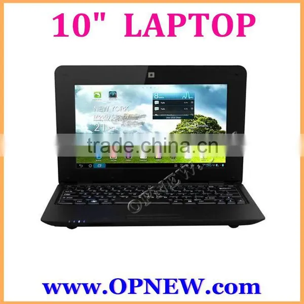 Cheap 10 Inch Wm8880 Dual Core Mini Laptop Computer Netbook Notebook PC With WIFI HDM USB Port photo-2