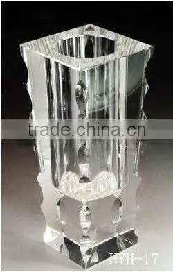 Clear Crystal Vase Decoration photo-4