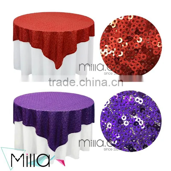 Sequin Table Cloth Gold Sequin Table Overlay Quality Choice photo-2