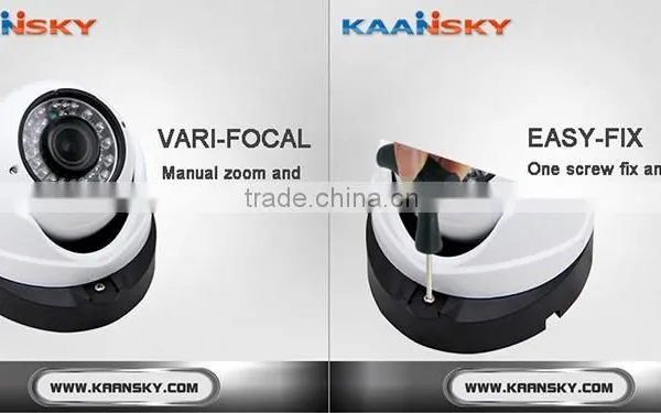 2015 Best Selling High Quality Onvif H.264 2mp Vandal-proof Network Dome Camera photo-2