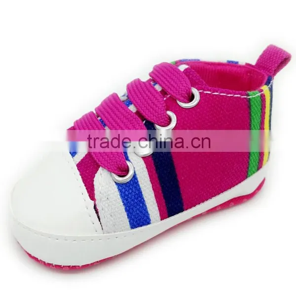 China Manufacturer Canvas Lace up Child Baby Shoes Customized Shoes for Sale Quality Choice photo-2