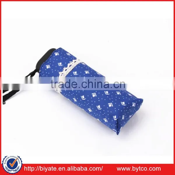 Portable Tote Mini Design Women's Five Fold Umbrella photo-3