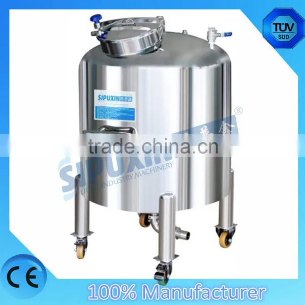 Sipuxin 500L Sanitary Food Storage Tank Stainless Steel Water Storage Tank Quality Choice photo-3