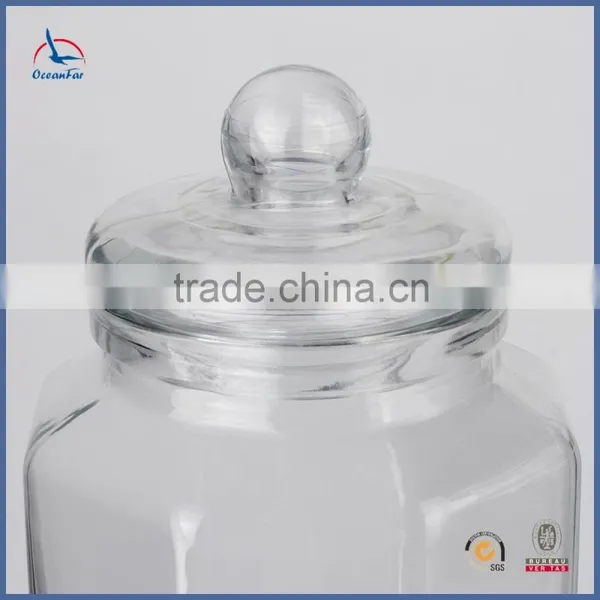 Recycled Glass Honey Dispenser Bulk Selling Glass Jar With Tap photo-5
