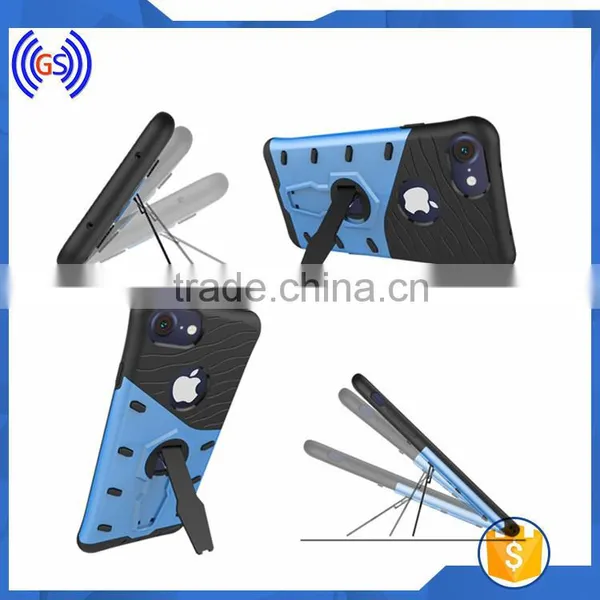 2016 New Products Kickstand Cell Phone Cases for Iphone 6s Plus Back Covers Manufacturing photo-2