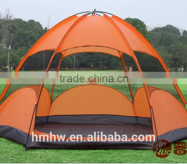 180T Silver Plaster Waterproof Flame Retardant Camping Tent