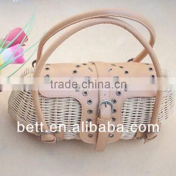 Fashion Paper Straw Fabric Bag