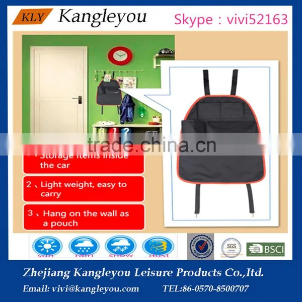 High Quality Car Seat Storage Bag / Car Seat Back Pocket / Auto Back Seat Hanging Bag photo-3