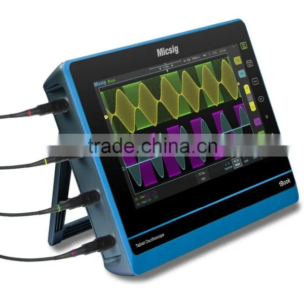 Micsig TO102A Digital Bench Oscilloscope,portable USB Edge Trigger Oscilloscope With 10.1" TFT Color Touch Screen