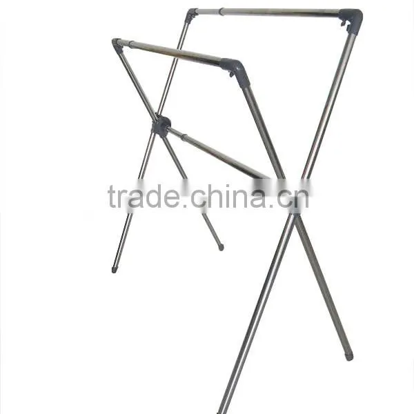 2015 Popular High Quality X Type Stainless Steel Balcony Clothes Drying Rack