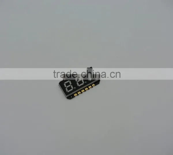 Yellow Emitting Color Three Digits Surface Mount Seven Segment Display photo-2