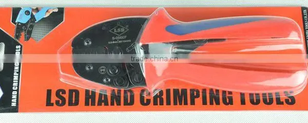 CE ROHS Experience Production for 10years LSDgood Qutails Pliers for Wire-end Ferrules S-056EF Ratchet Hand Crimping Tools photo-2