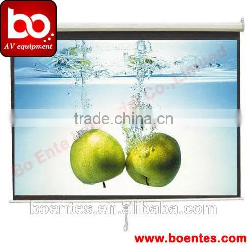 Office Meeting Multimedia Furniture for 120 Inch Manual Projector Wall/Ceiling Screen photo-3