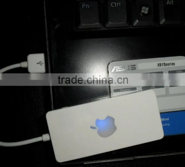 2015 New High Speed 4 Ports USB 2.0 Hub Portable USB HUB With Led Light photo-3