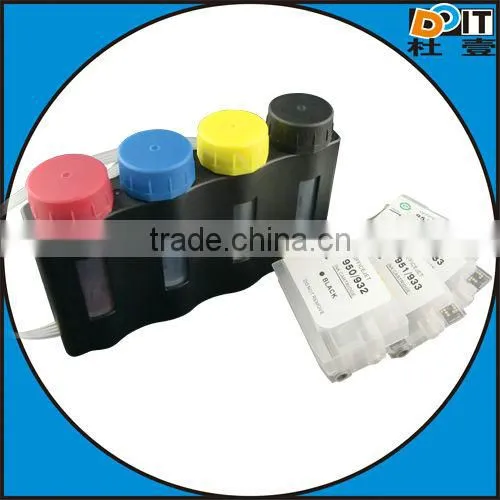 CISS for HP950 951 compatible pro8600 pro8100 with arc chip and and cleaning printhead function