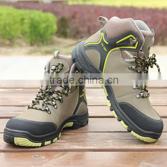 Top Quality Smash-proof Nubuck Leather Safety Footwear Steel Toe photo-3