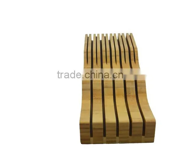 DX003/XingYuan Bamboo in Drawer Knife Block , Knife Organizer photo-2