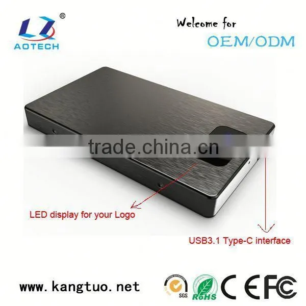 3.5 SATA Aluminum External Hard Drive Enclosure photo-2