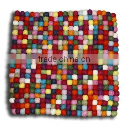 Felt Ball Cushion