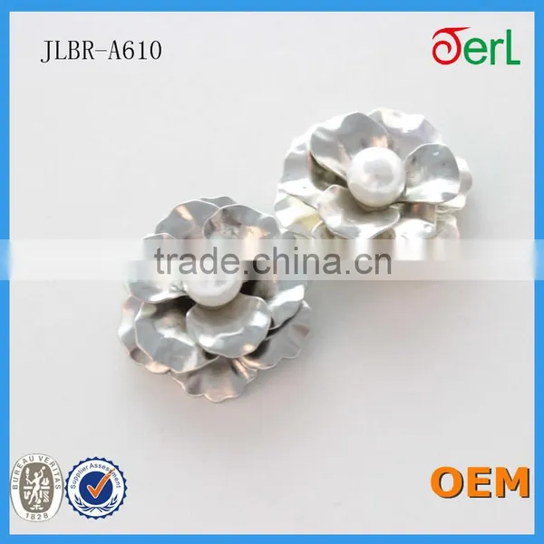 2016 OEM/ODM Fashion Rhinestone Pearl Scarf Clips for Silk Gift Garment Apparel Accessories photo-6