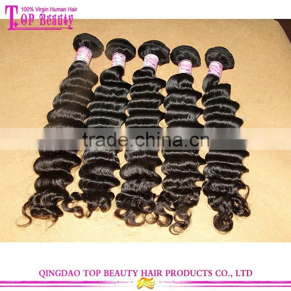 Raw Unprocessed Virgin Indian Hair Deep Wave Natural Raw Indian Hair photo-5